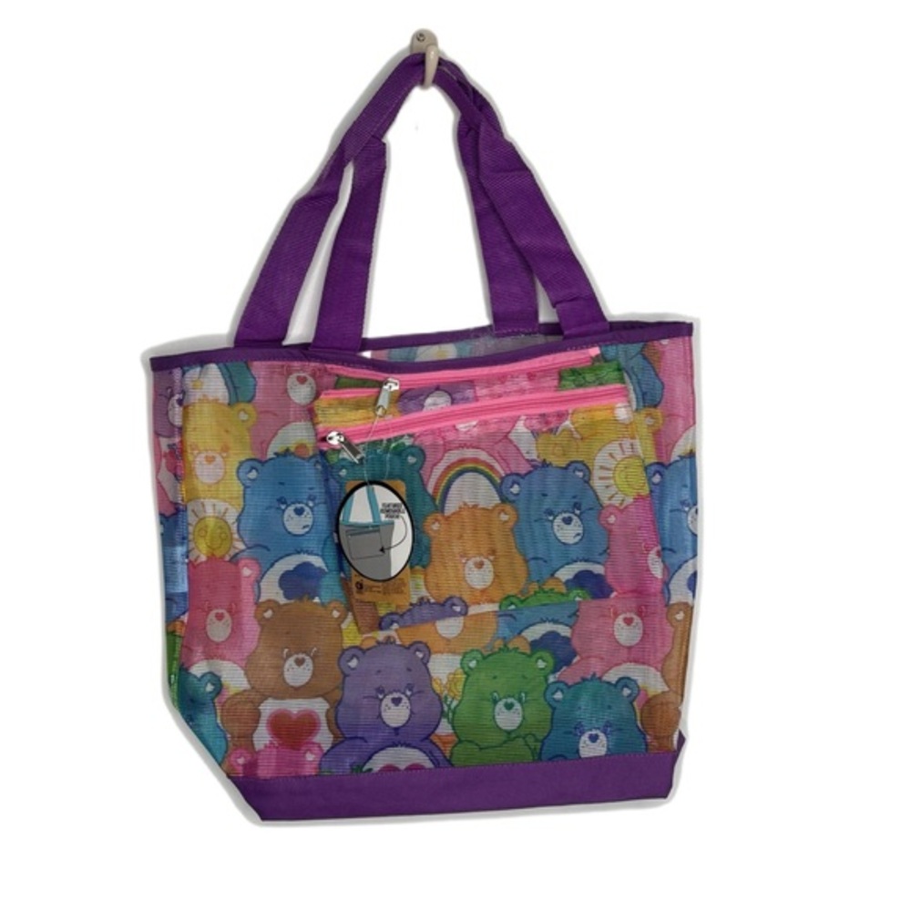 Care Bear Mesh Beach Tote New with tags